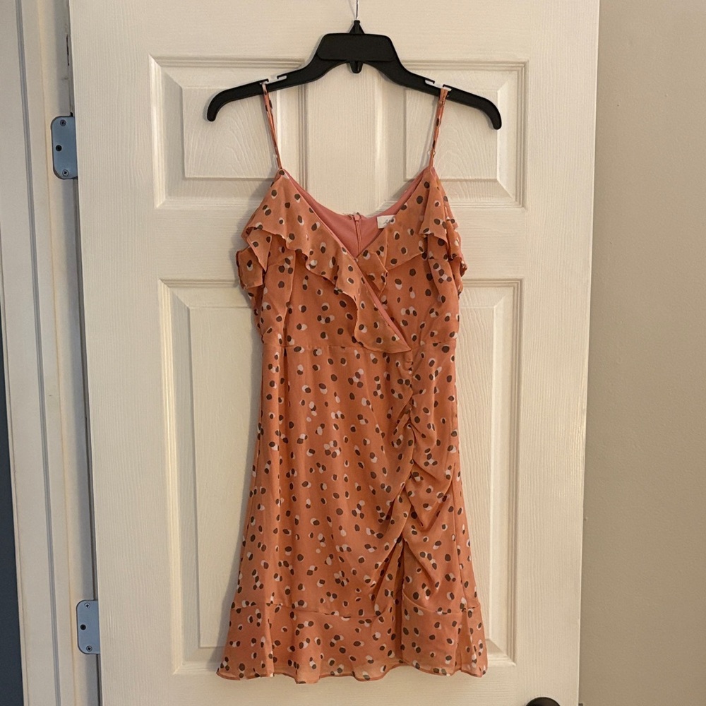 Ruffled Polka Dot Dress